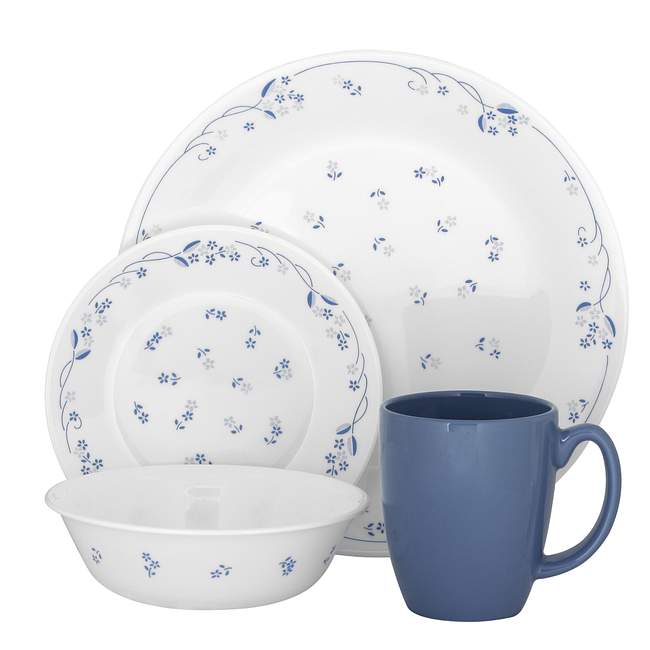 Livingware Provincial Blue 16-pc Dinnerware Set