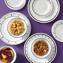 Black & White Mix and Match 18-piece Dinnerware Set, Service for 6