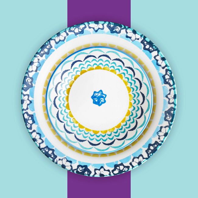 Boho Daydream 18-piece Dinnerware Set, Service for 6