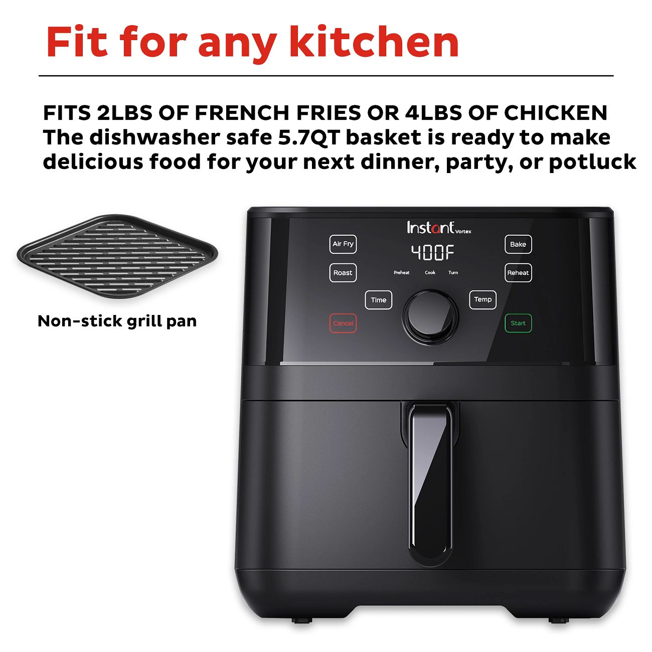 Instant™ Vortex® 5.7quart Air Fryer Instant Home