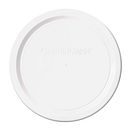 French White Plastic Lid for 16-ounce Round Baking Dish