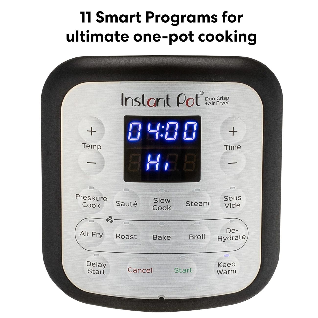 Instant Pot® Duo Crisp™ + Air Fryer 8-quart Multi-Use Pressure Cooker