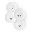 EXCLUSIVE LIMITED EDITION Sentiments 6.75" Plate Set, 4-pk