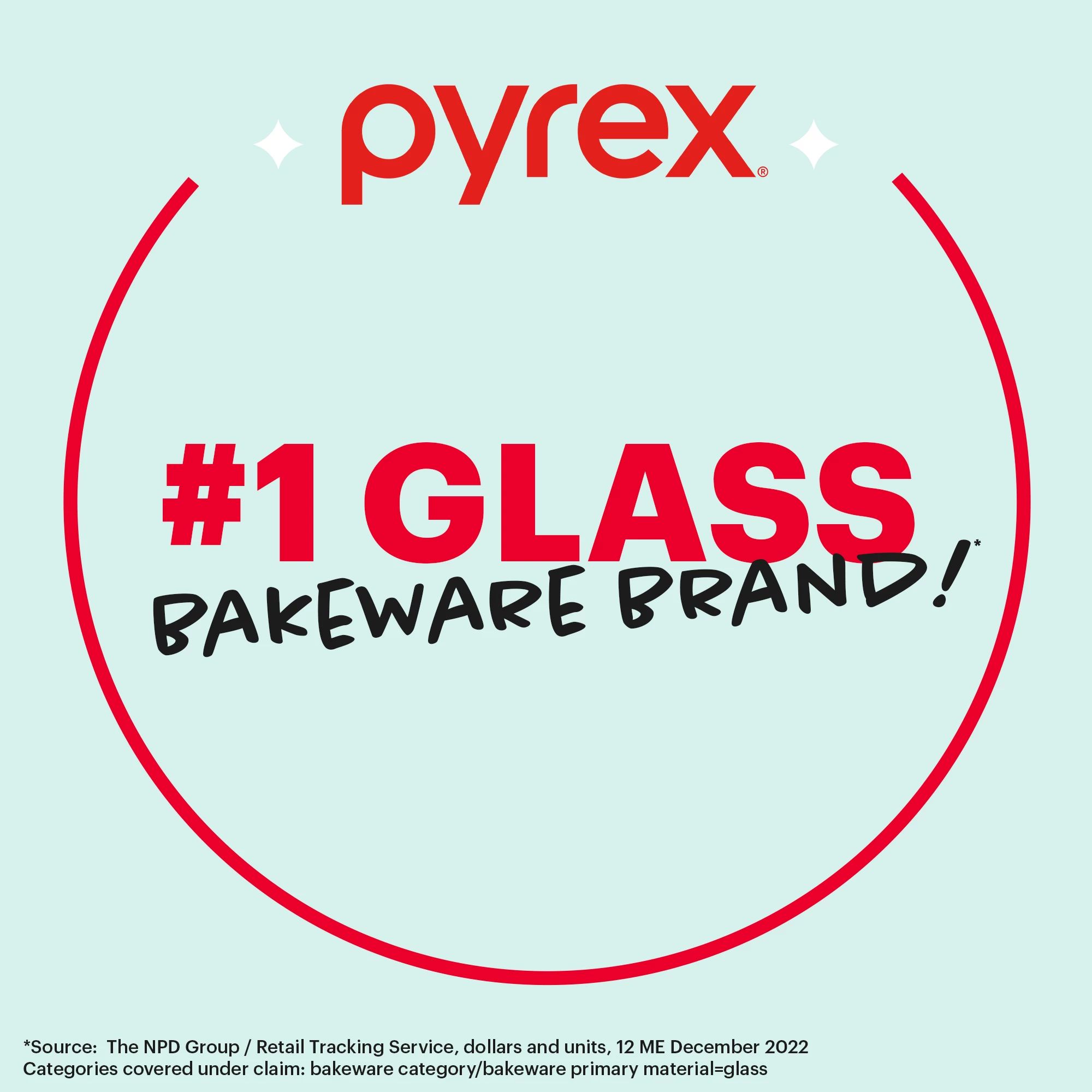 Pyrex Baking Dish, Deep Glass, 2.6 qt, with Lid