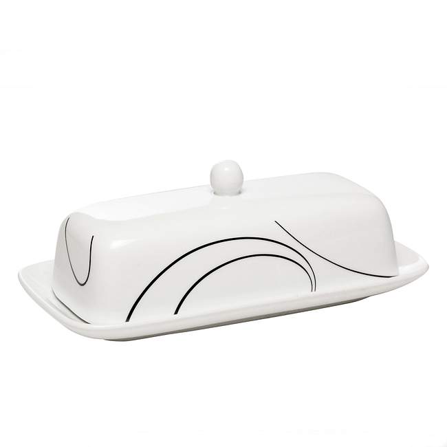 Butter Dish Coordinates w/ Corelle Simple Lines