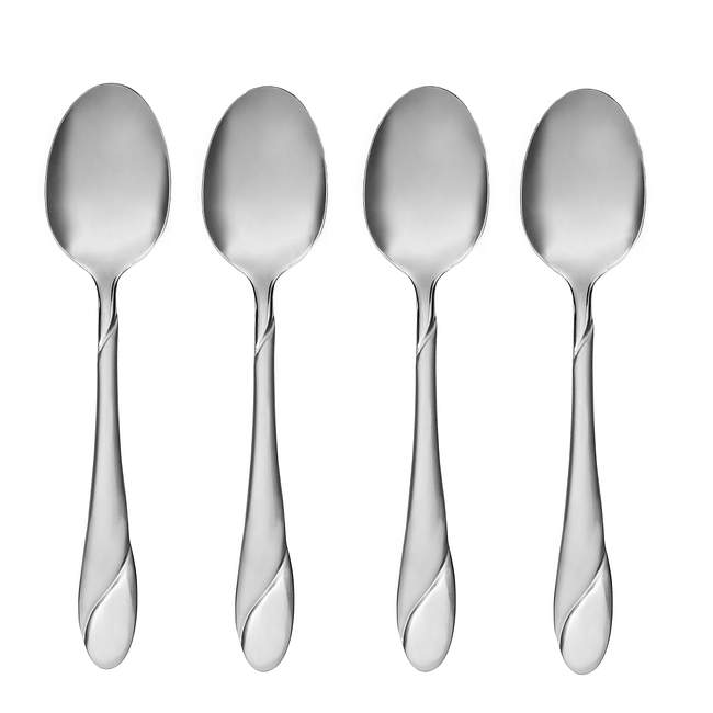 Swirl Sand 4-piece Dinner Spoon Set