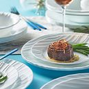 Swept 40-piece Dinnerware Set, Service for 8