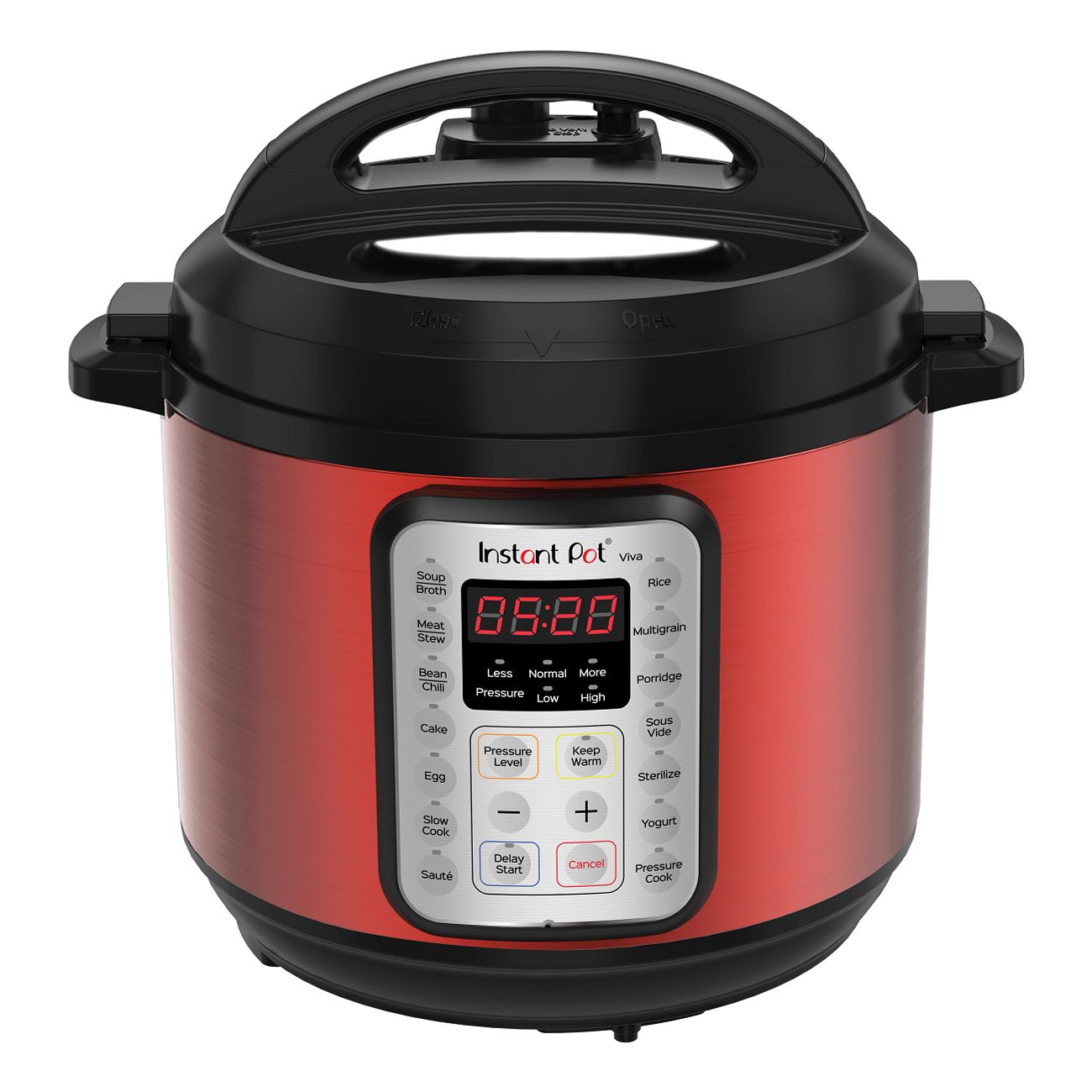 Instant Pot® Viva™ 6-quart Multi-Use Pressure Cooker, Red | Instant Brands