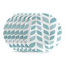 Global Collection Northern Pines 6.75" Appetizer Plates, 6-pack