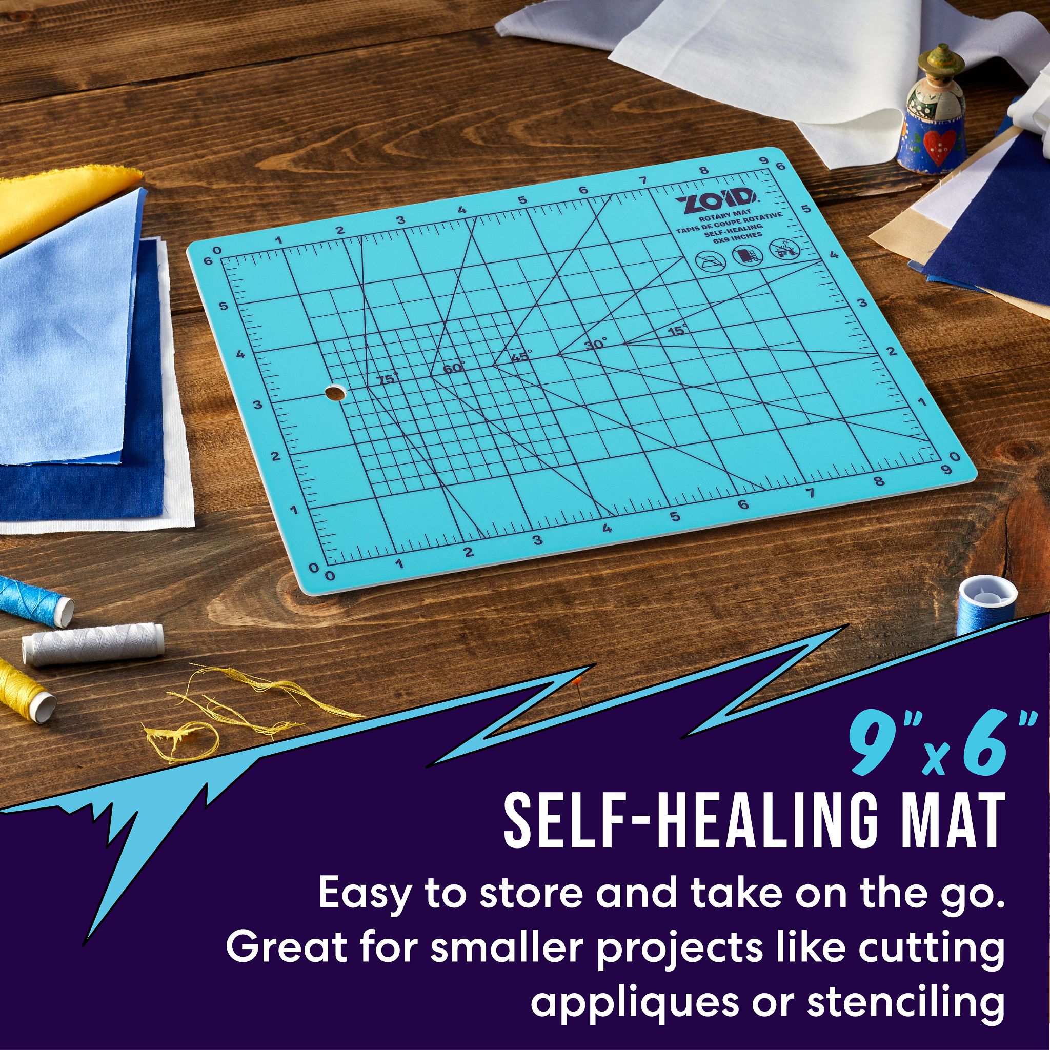 Self-Healing Cutting Mat - Shuffle and Cut Games