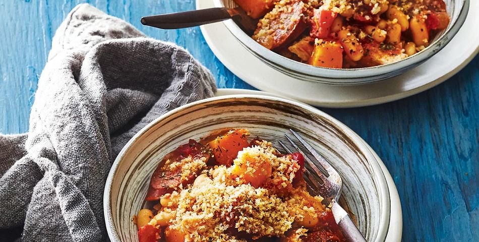 Chicken and Smoked Sausage Cassoulet