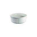 French White 2.5-quart Round Casserole Dish
