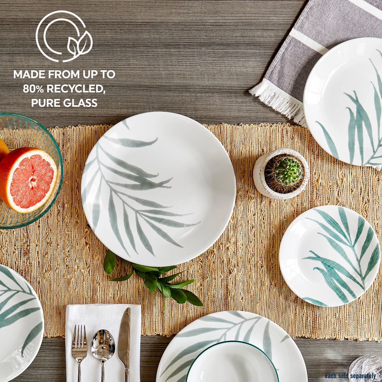 Solar Print 10.25" Dinner Plate, EXCLUSIVE Corelle