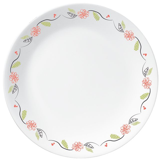 Tangerine Garden 16-piece Dinnerware Set, Service for 4