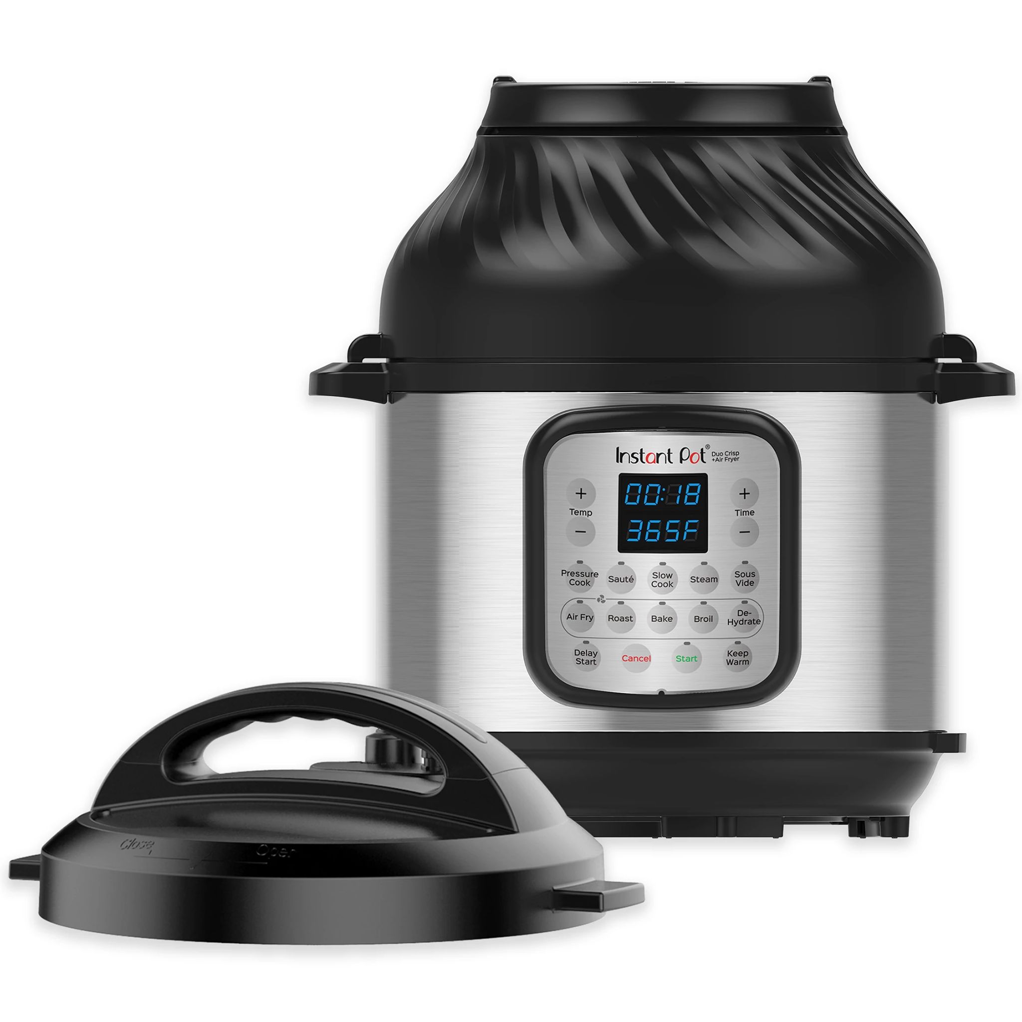 Instant Pot® Duo Crisp™ + Air Fryer 8-quart Multi-Use Pressure Cooker