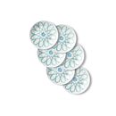 Amalfi Verde 6.75" Appetizer Plates, 6-pack