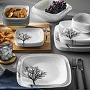 Timber Shadows 44-piece Dinnerware Set, Service for 8