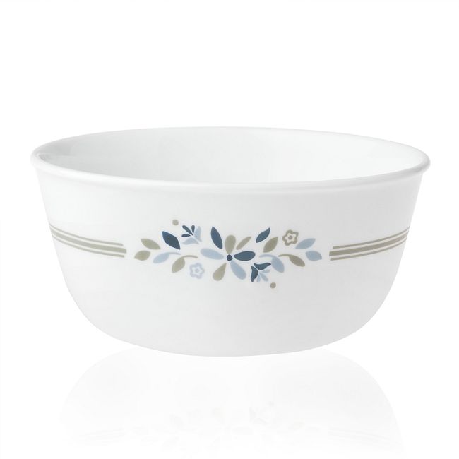 Prairie Garden Gray 28-ounce Large Soup Bowl