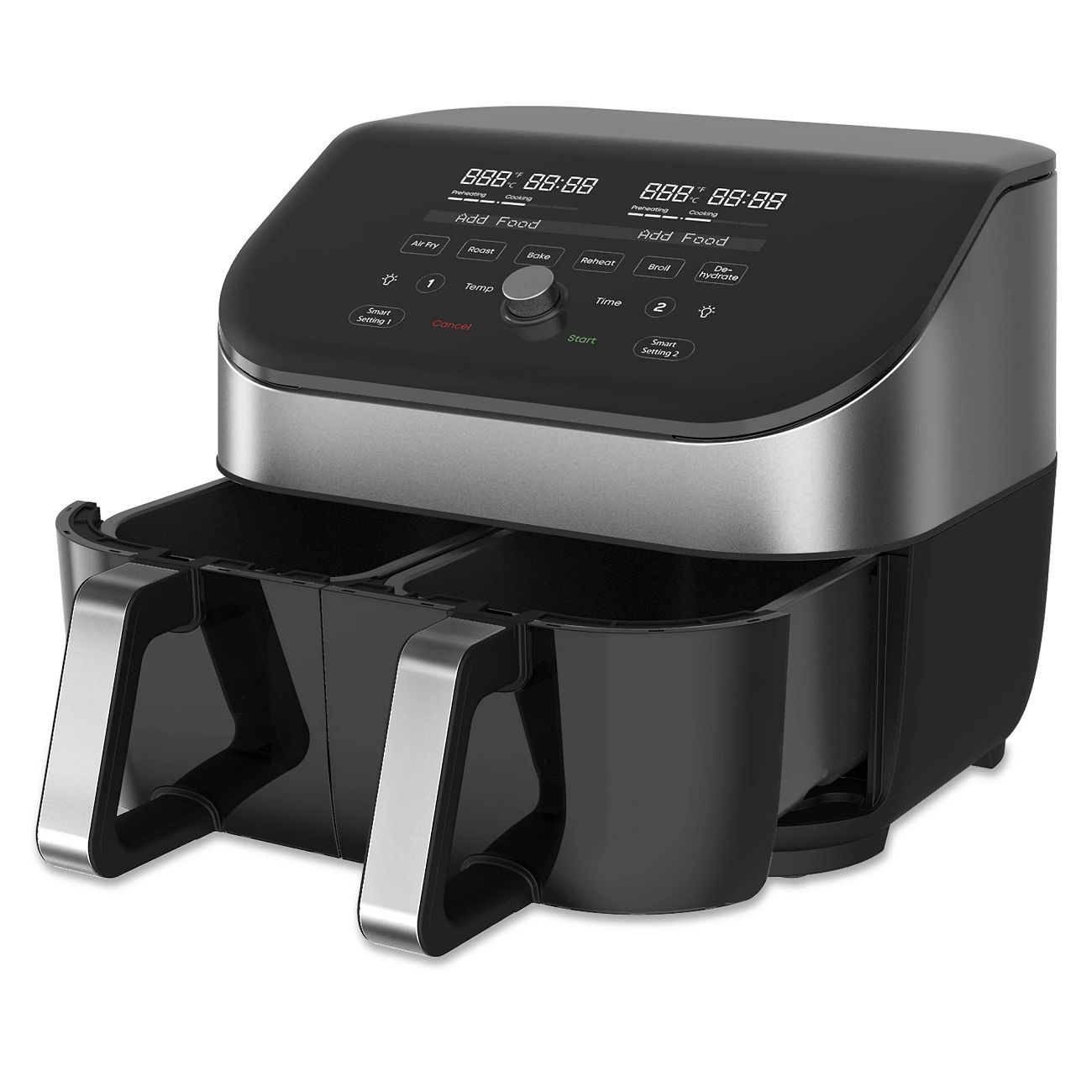 Instant™ Vortex® Plus Dual 8quart Stainless Steel Air Fryer with