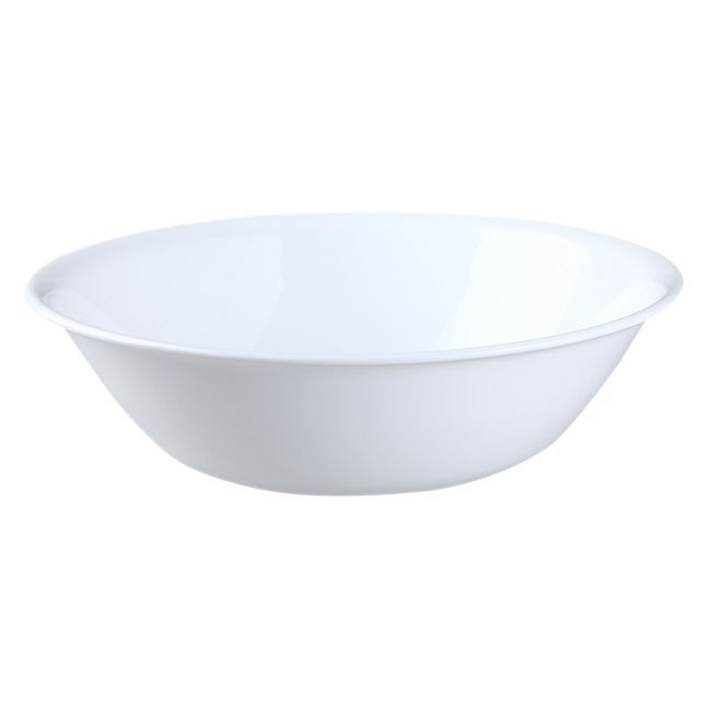 Interruption Bald Dispensing Winter Frost White 2-quart Large Serving Bowl | Corelle