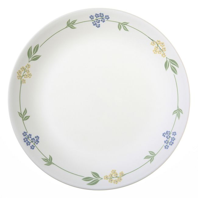 Secret Garden 10 25 Dinner Plate Corelle, Corelle White Round Dinner Plates