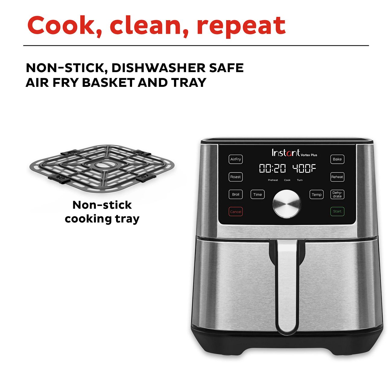 Instant™ Vortex® Plus 4quart Air Fryer Instant Home