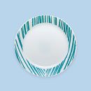 MilkGlass™ Geometrica 12-piece Dinnerware Set, Service for 4