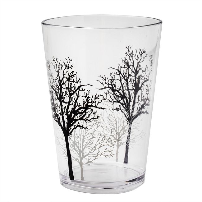 Timber Shadows 8-ounce Acrylic Drinking Glass