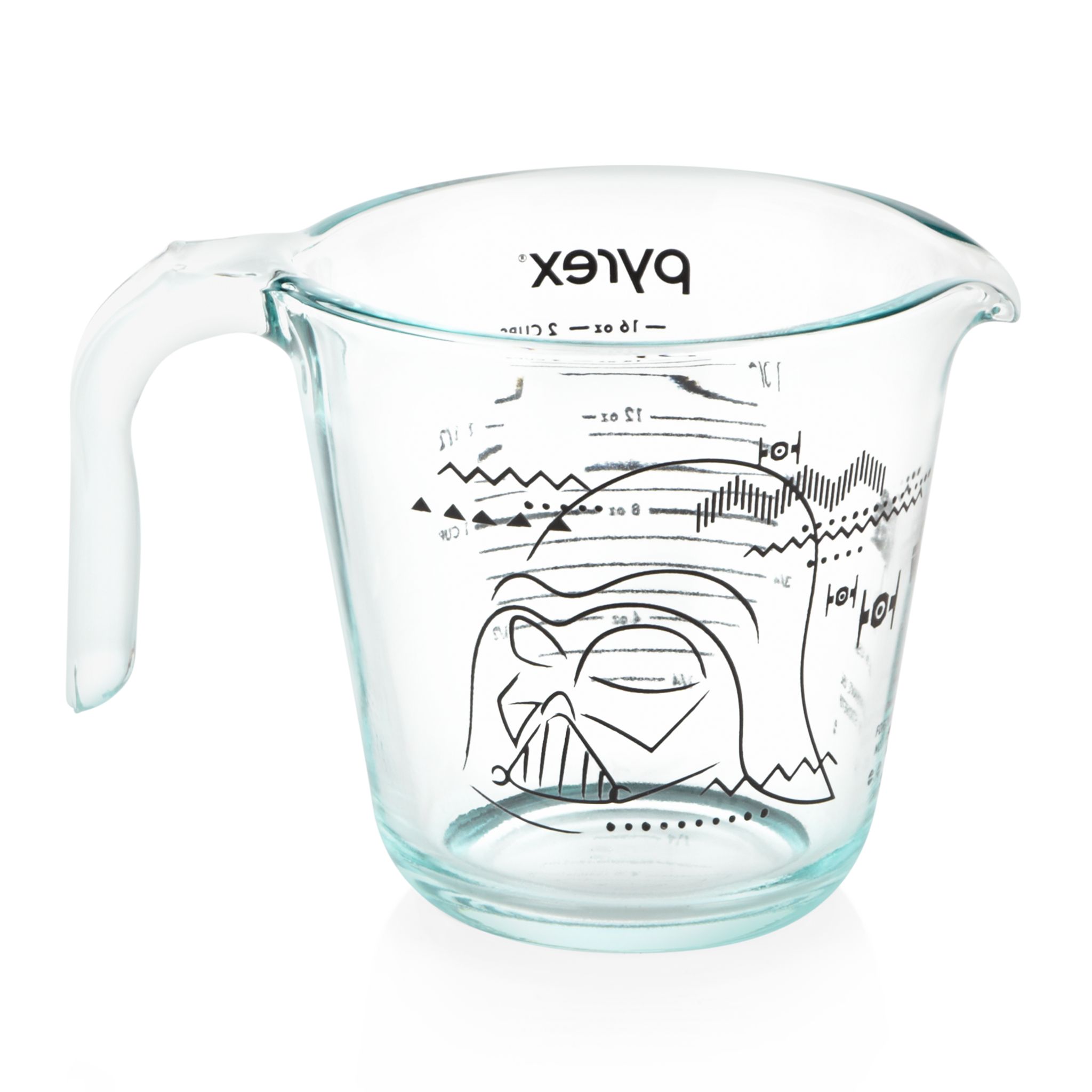 Pyrex Prepware 2-Quart Glass Measuring Cup 