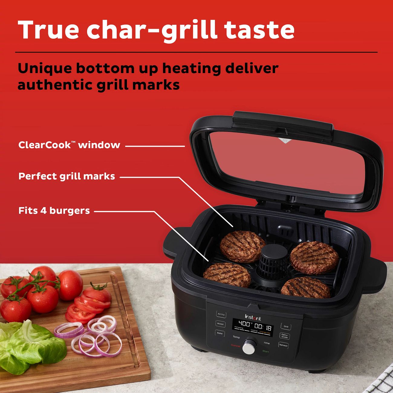 Instant® Indoor Grill and Air Fryer | Instant Home