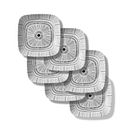 Imani Square 9” Salad Plates, 6-pack