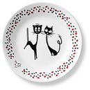 Loving Cats Flirty 6.75" Appetizer Plate