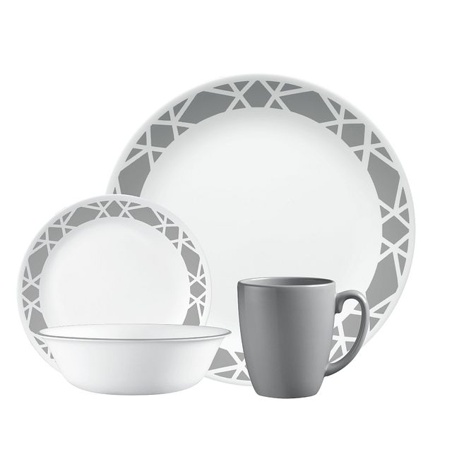 4 pc dinnerware sets