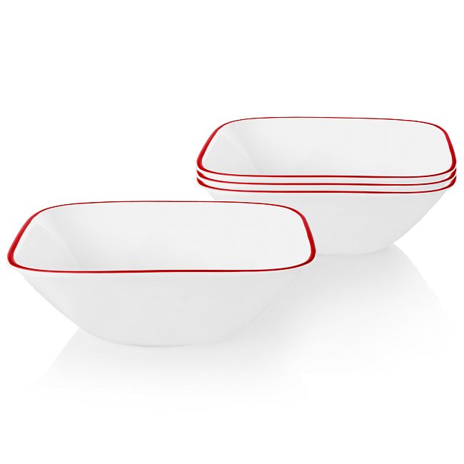 Chelsea Rose 22-ounce Bowl Set, 4-pk