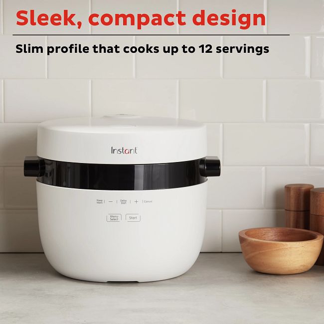 Instant Pot Zest 8 Cup One Touch Rice Cooker, From the Makers of Instant  Pot, Steamer, Cooks Rice, Grains, Quinoa and Oatmeal, 8-cup cooked/4-cup