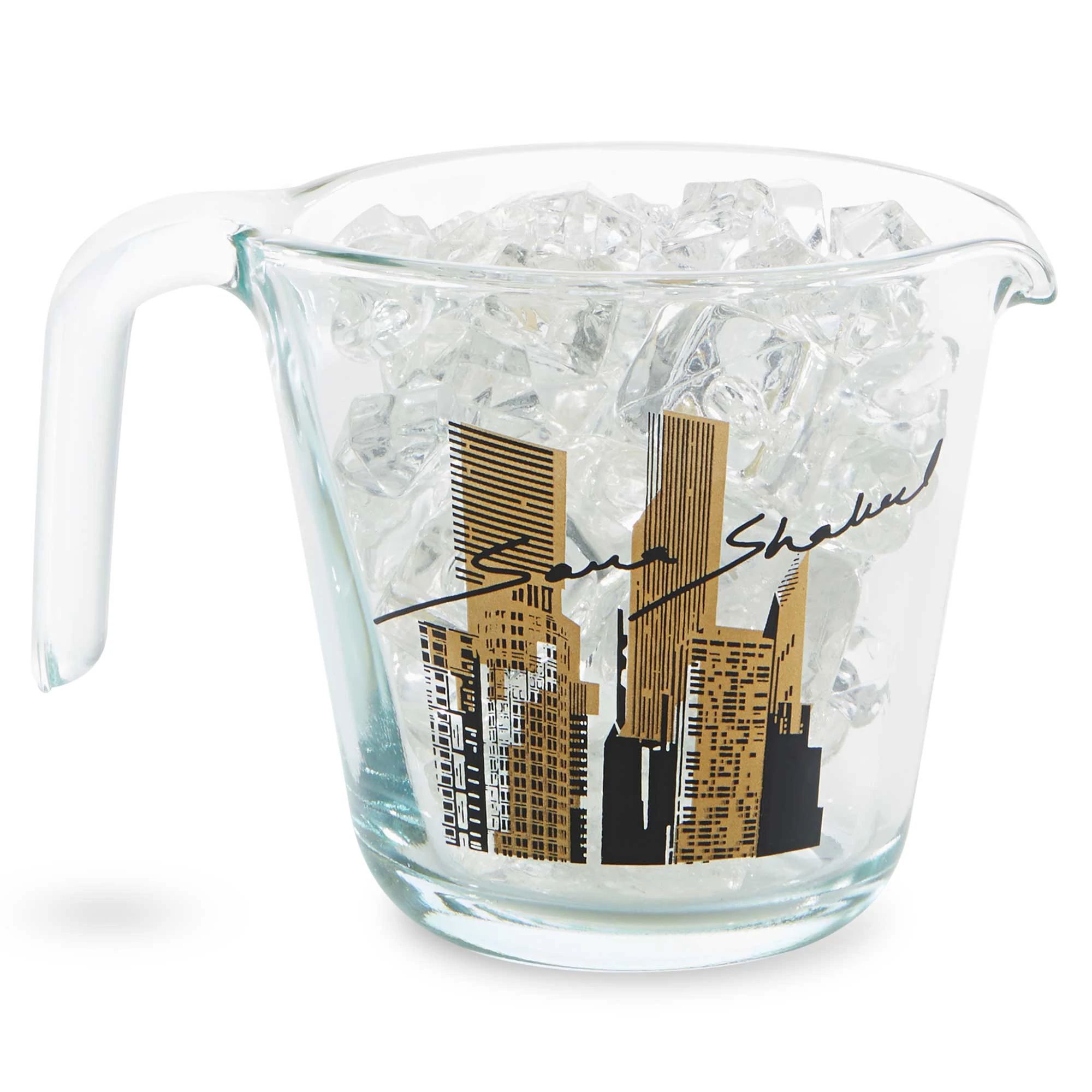 .com Pyrex 2 Piece Glass Measuring Cup Set, Includes 1-Cup