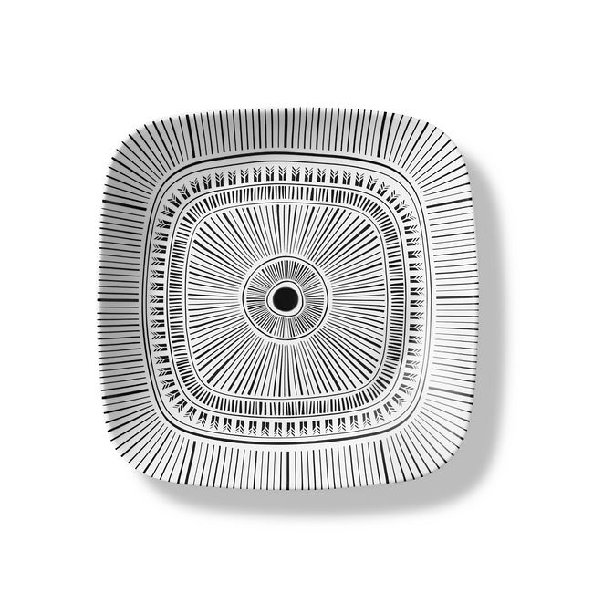 Imani Square 9” Salad Plate Set, 6-pk