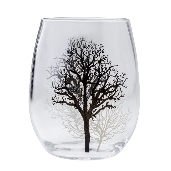 Timber Shadows 16-ounce Acrylic Drinking Glass