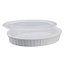 French White® 27-oz Oval Baker w/ Lid