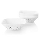 Terrazzo Rosa Square 22-ounce Cereal Bowl Set, 6-pk