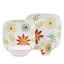 Square Happy Days 16-pc Dinnerware Set