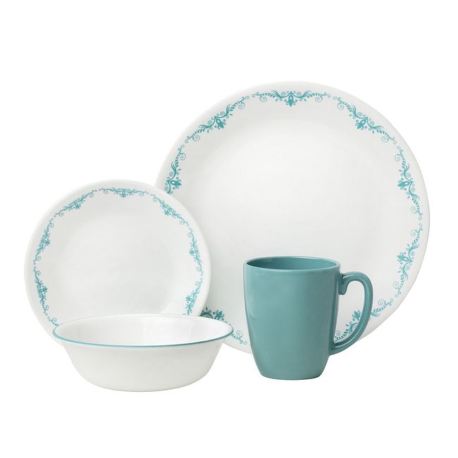 Garden Lace 16-piece Dinnerware Set, Service for 4