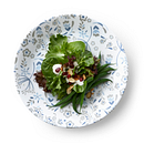 Signature Prairie Garden Gray 8.5" Salad Plate