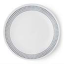 Livingware Bayside Dots 8.5" Plate, Navy