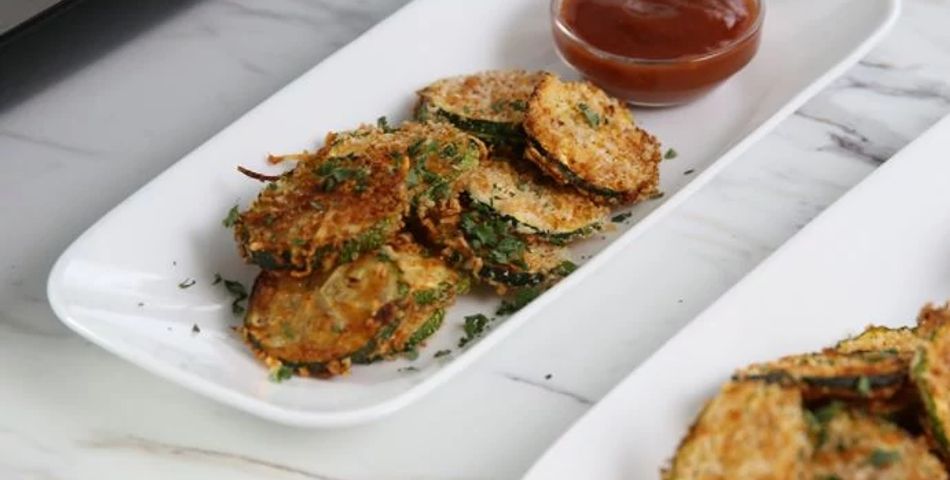 Parmesan Zucchini Chips