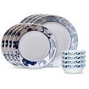 Everyday Expressions Glass Rutherford 12-piece Dinnerware Set, Service for 4