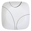 Square Simple Lines 18-pc Dinnerware Set