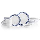 True Blue 50-piece Dinnerware Set, Service for 8