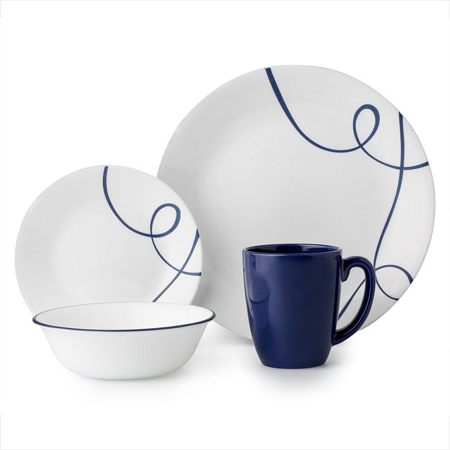 Lia 16-piece Dinnerware Set, Service for 4