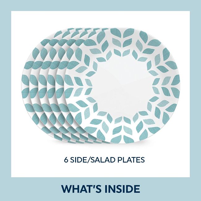 Global Collection Northern Pines 8.5" Salad Plates, 6-pack